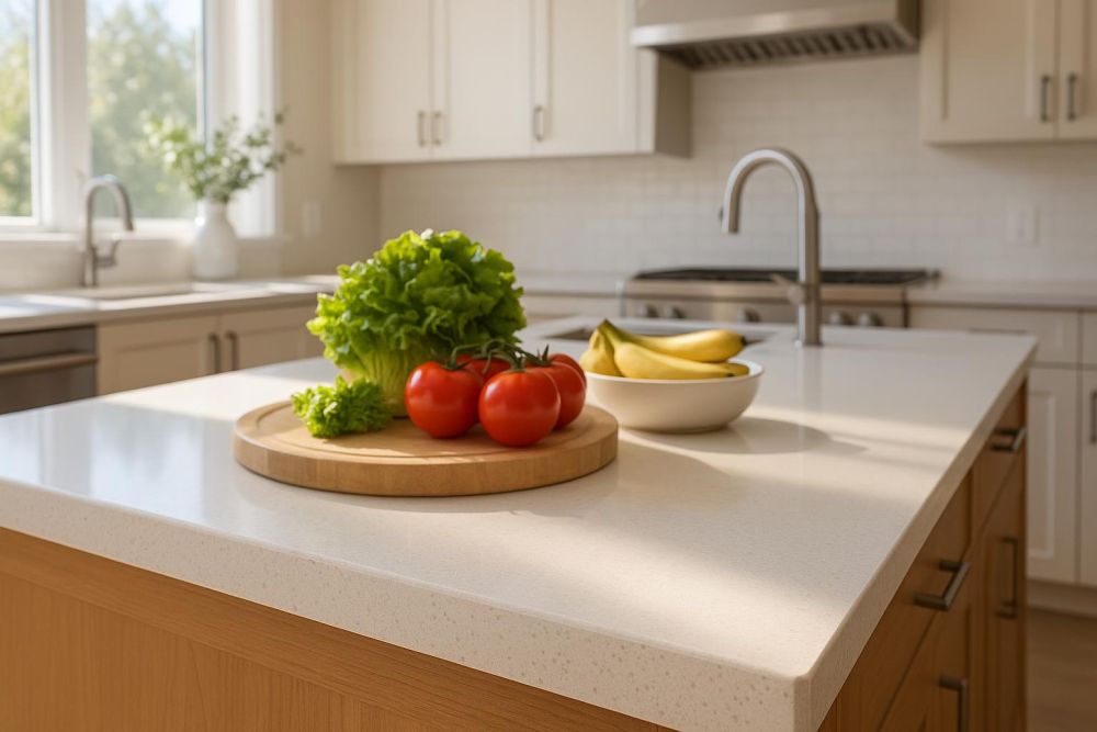 流理檯面厚度選錯用3年就裂？水電師傅曝廚房石英石檯面、中島『最佳厚度』標準