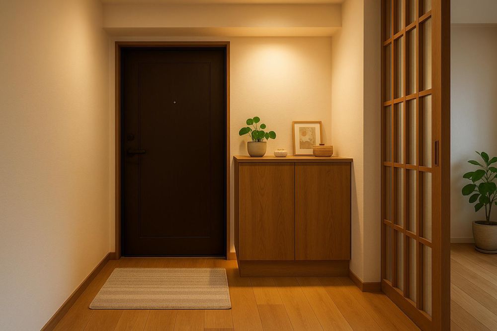 開門見廳風水大忌!3招玄關設計立刻擋煞、收納翻倍