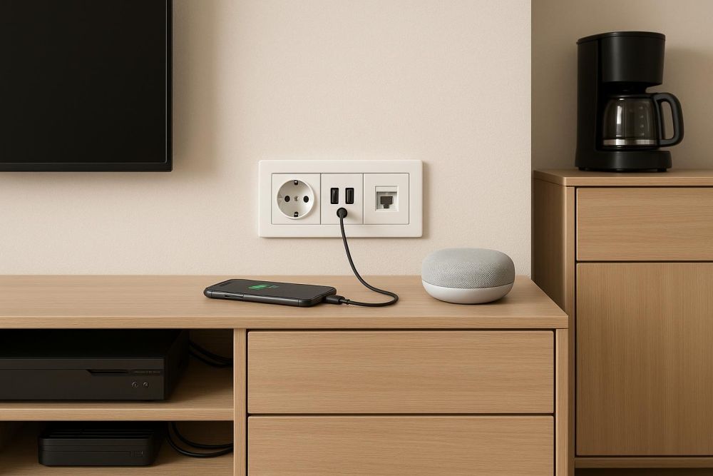 插座數量沒規劃好?機櫃少這幾個插座,裝潢完超後悔