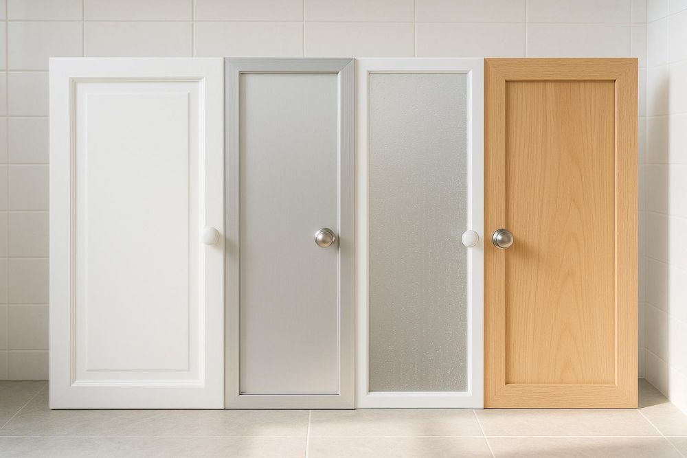 浴室門材質沒選對天天後悔!4款人氣門片耐潮、防霉、價格全比較,優缺點一次看懂