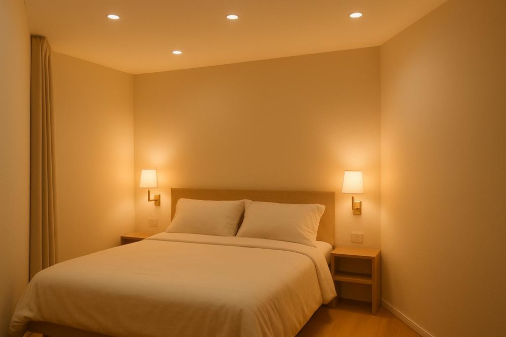 主燈還是嵌燈?臥房燈光選錯易失眠,這樣搭配提升好眠與氛圍2倍