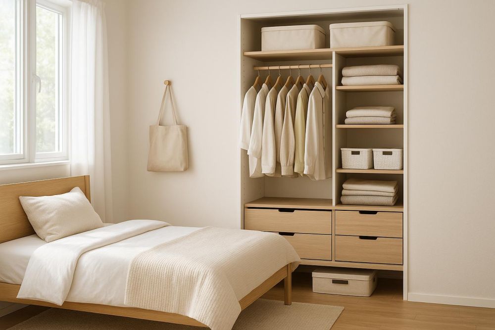 衣櫃塞爆還亂？6招大衣櫃收納翻倍，房間空間多2倍、不凌亂