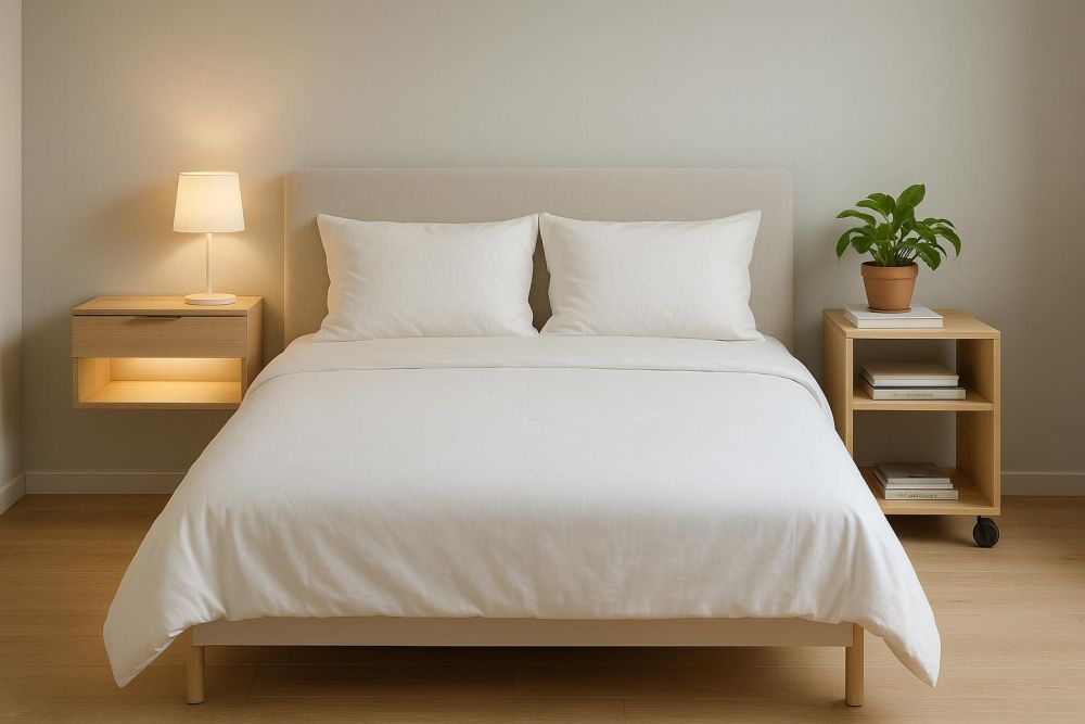 床邊櫃千萬別做傳統！6種設計巧思，收納量激增3倍、床頭空間不再浪費