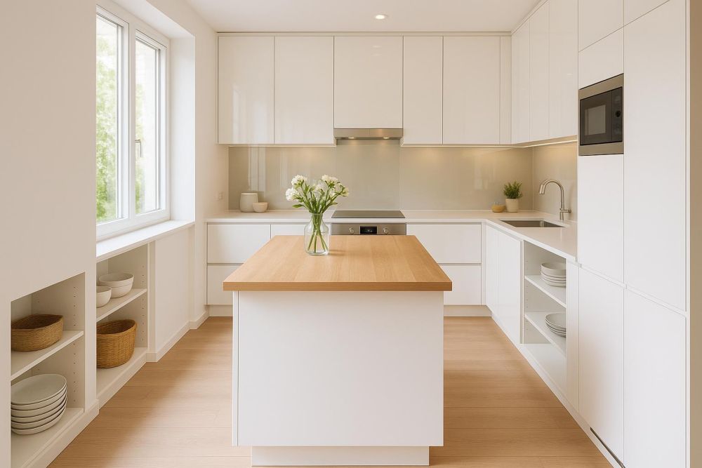 20坪小宅能做大中島?廚房走道『這樣規劃』空間多2倍不擠卡!