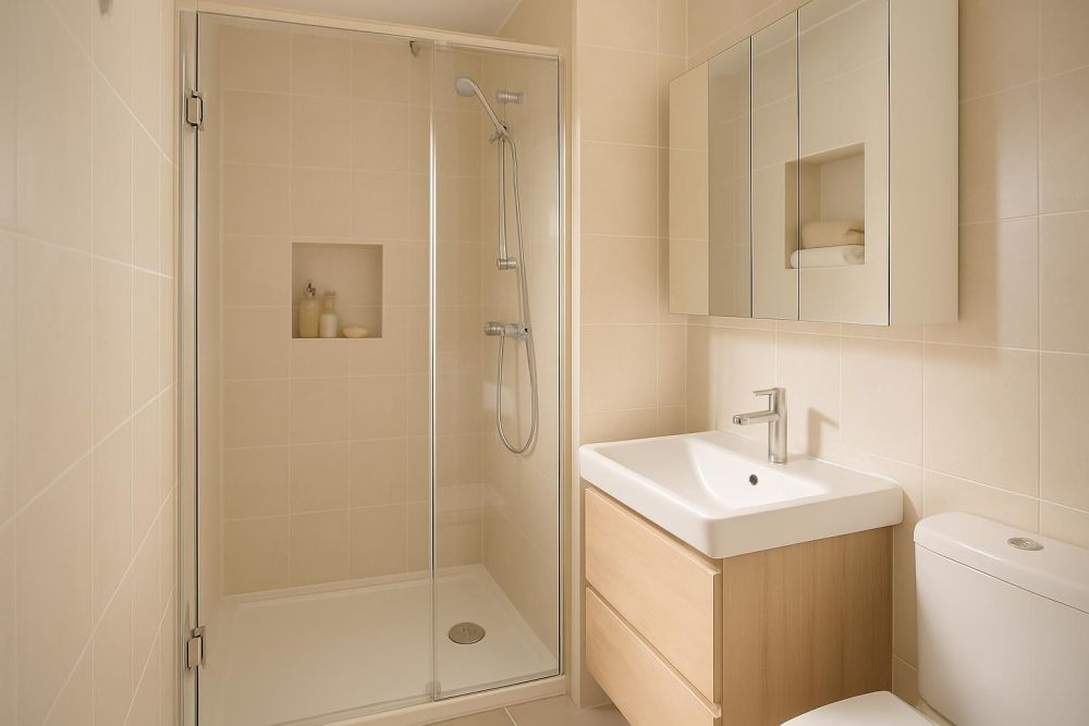 小浴室乾濕分離反而更好用?2025裝修師傅曝『這1招』收納多一倍