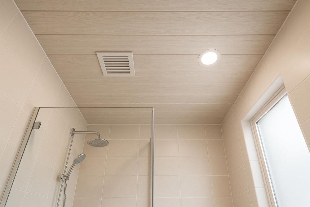 浴室天花板用木紋塑膠板好不好?4大材質防潮比較,這樣選最省心