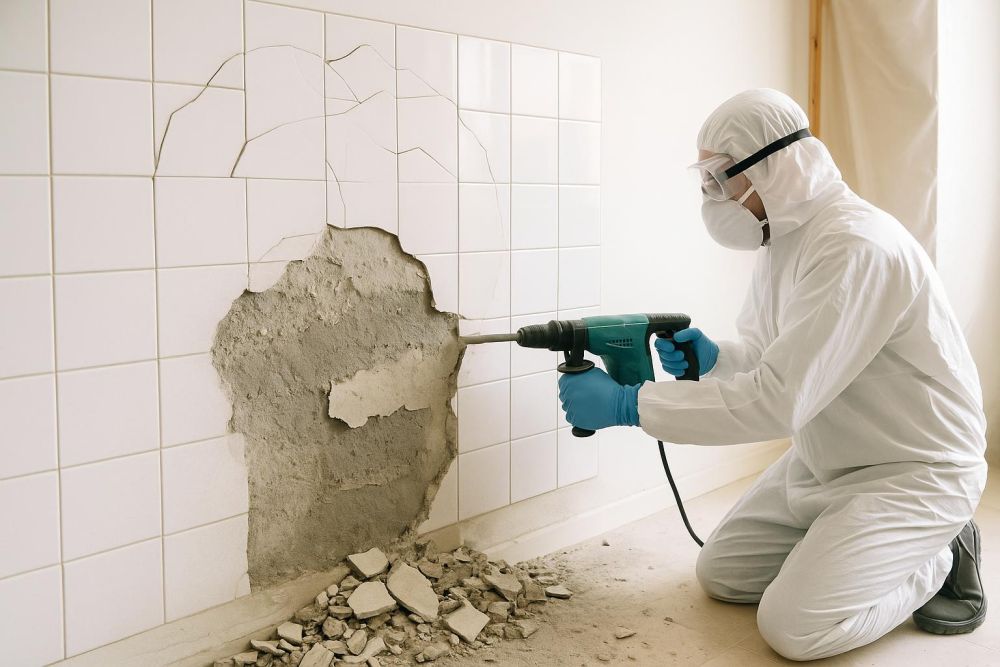 牆壁膨共打除行情曝光:磁磚維修報價差2倍?拆除費用一次看懂