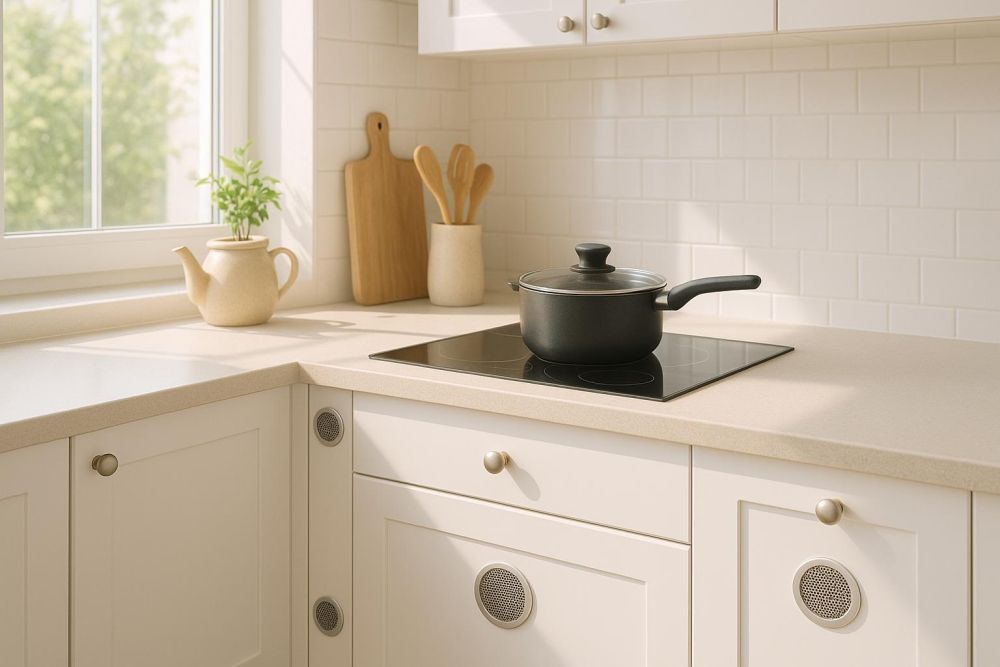 IH爐透氣孔沒設對？90%家庭油煙味久久不散，裝修師傅曝正確做法減味2倍