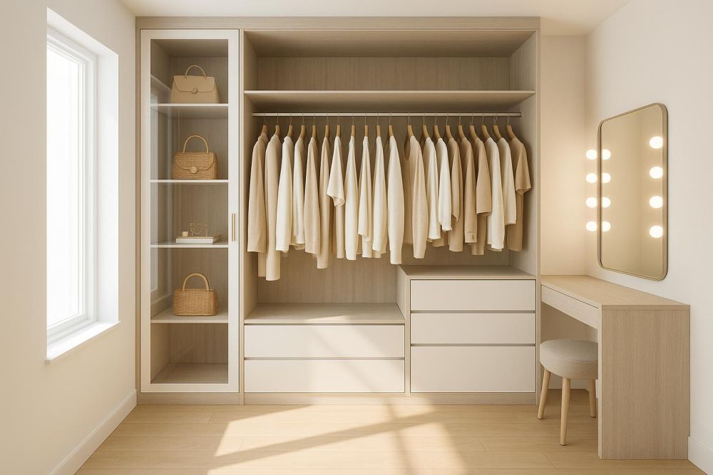 衣櫃太亂、空間浪費？7大超好收獨立更衣間設計，收納量激增3倍、質感升級10倍
