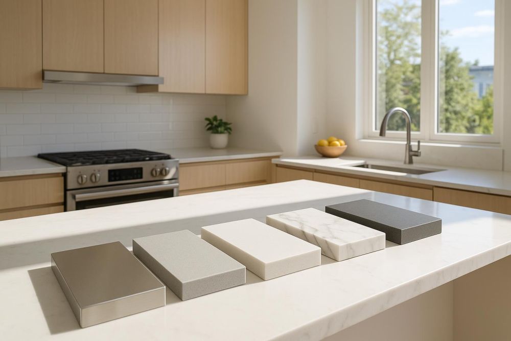 選錯廚房檯面材質超後悔！一篇搞懂5大熱門材質優缺點，耐刮耐髒差10倍