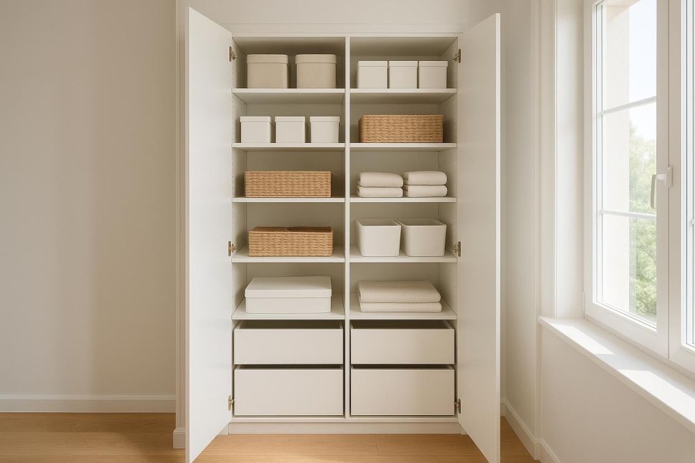 頂天收納櫃常做錯?多加一步,收納空間激增10倍!別讓櫃子白做了