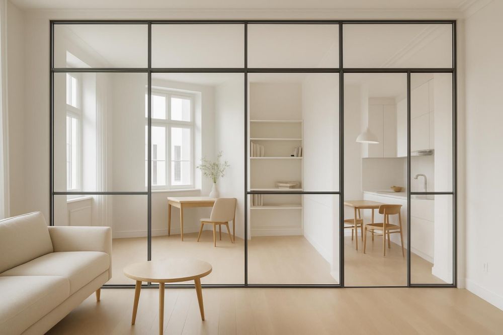 還在猶豫要不要做玻璃隔間?這4大優點讓你一秒愛上,空間放大又提升質感