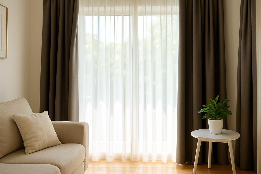 還在用單層窗簾?2025年改「這樣做」遮光、隔熱、收納功能激增5倍!
