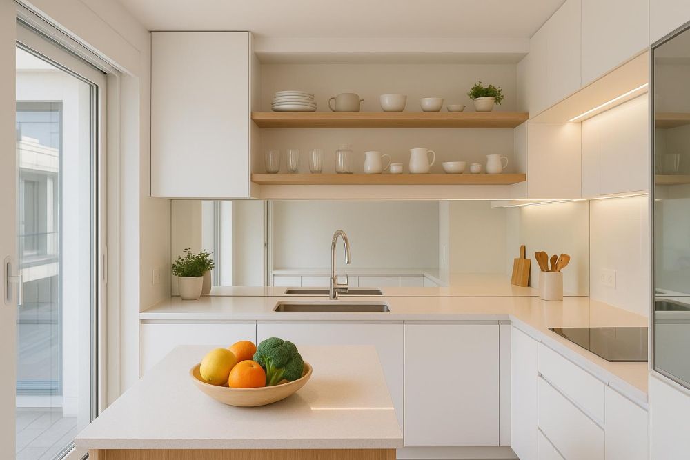 小坪數開放式廚房超怕亂？設計師曝『這3招』收納激增3倍，動線、視覺一次升級