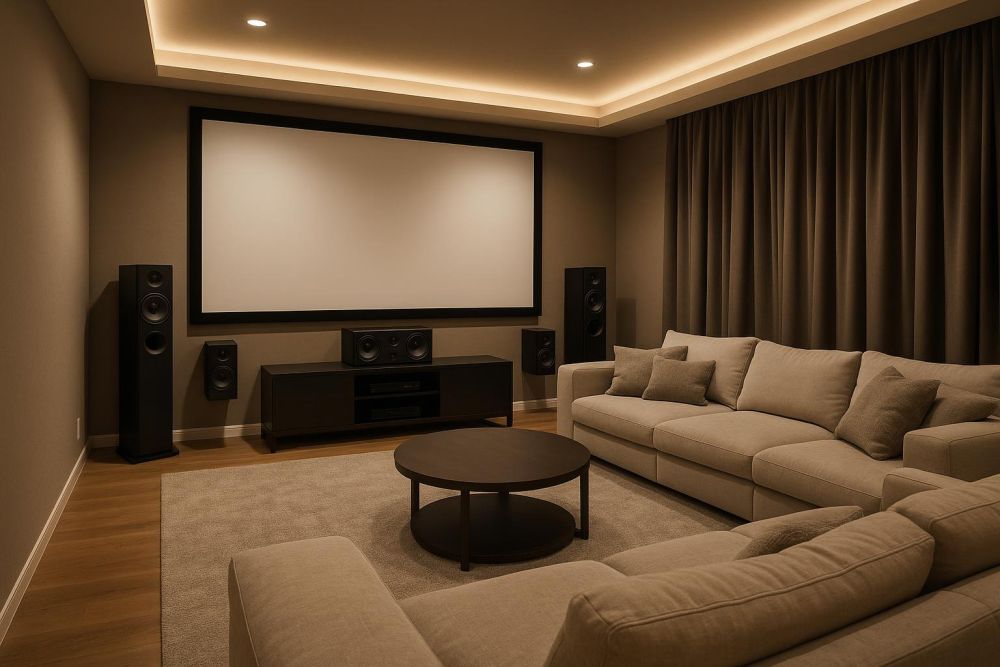 視聽室裝潢費用解析:4大預算區間+隔音音響設計細項,一次搞懂家庭劇院打造真實花費