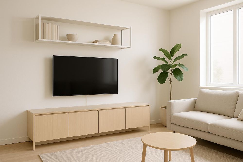 不拆牆、不做電視牆！5招輕鬆解放空間，客廳收納增3倍