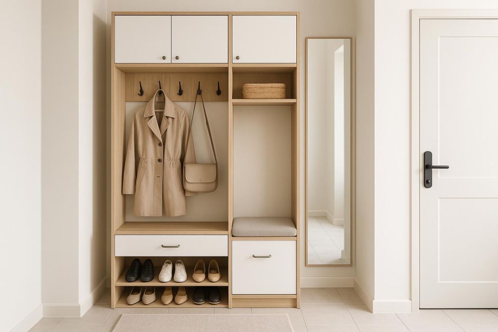 小玄關超擠怎麼辦？只調整『這裡』空間大2倍，收納多1倍！