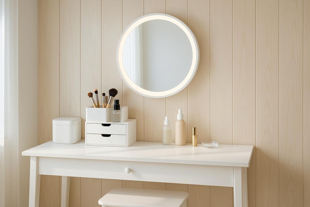 錢少、空間小沒關係！IKEA這招打造專屬美妝台，收納翻2倍、小房也能用