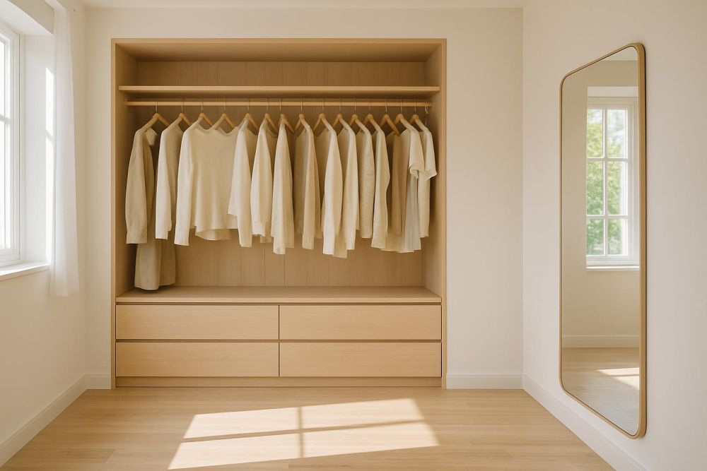 更衣室別只放臥房！『這個位置』規劃，收納翻倍、空間更實用