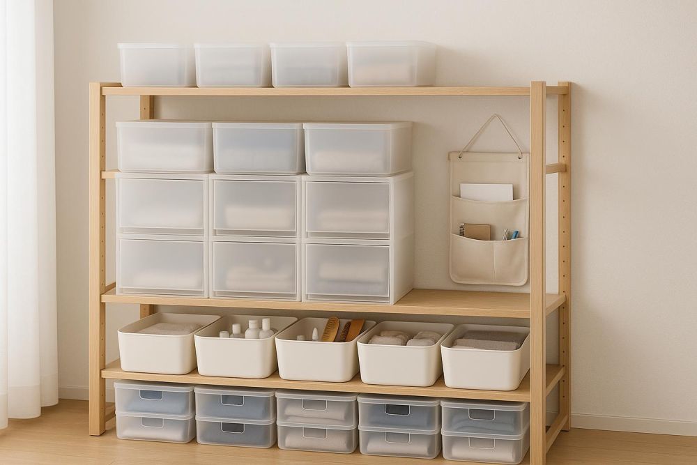 小宅雜亂沒救?2025日系收納術5招+無印神物空間翻3倍