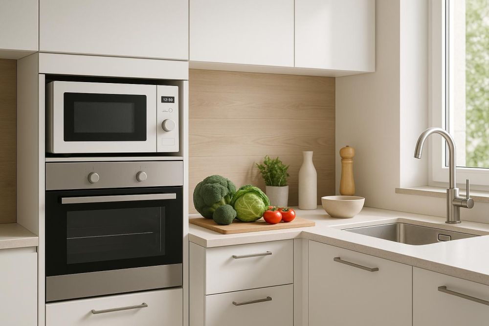 微波爐瓦數選錯超後悔!水電師傅曝這3大痛點,現代風格設計廚房必看