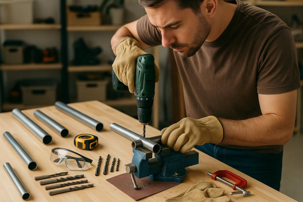 小鋼管打洞常卡關?3步驟DIY開孔不卡手,新手也能精準完成