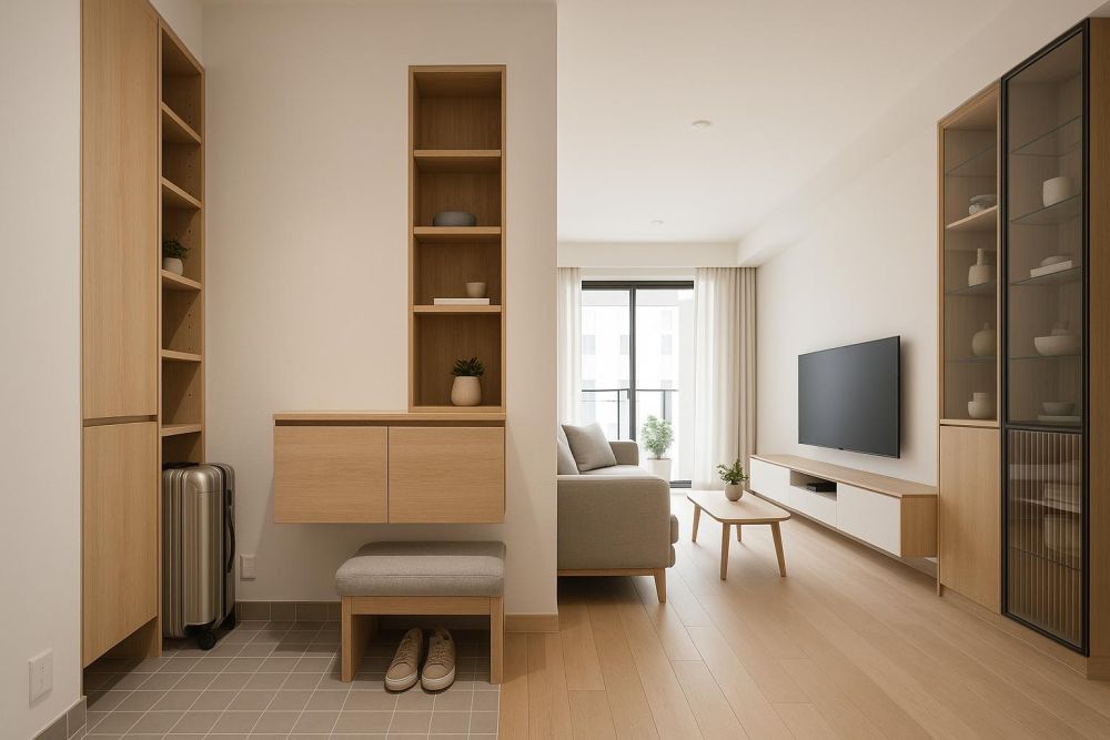 公寓進門別急著做電視牆！運用『這設計』動線更順、機能翻倍，99%家庭都忽略