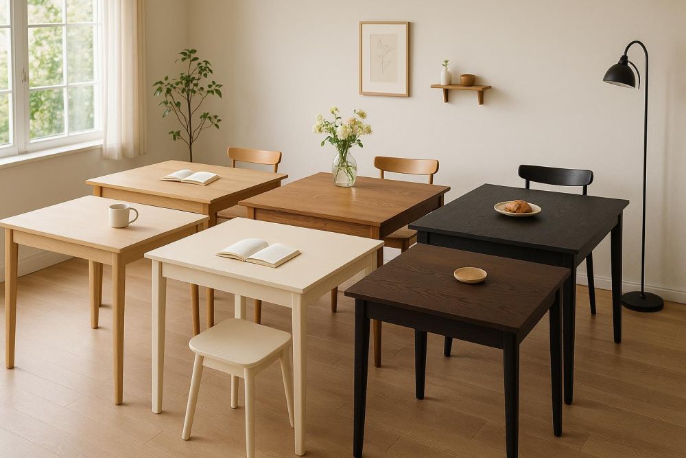 挑錯桌子連心情都受影響？實測6種木色桌子，空間氛圍差10倍