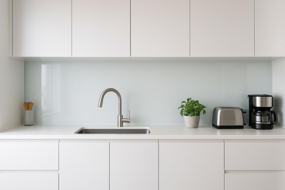 只換烤漆玻璃，廚房耐髒好清潔、質感提升2倍！預算小升級必看