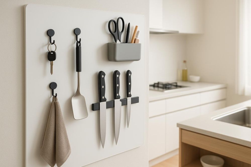 家裡雜物總是亂?『這5招磁吸收納』立刻多出2倍空間、整理不費力