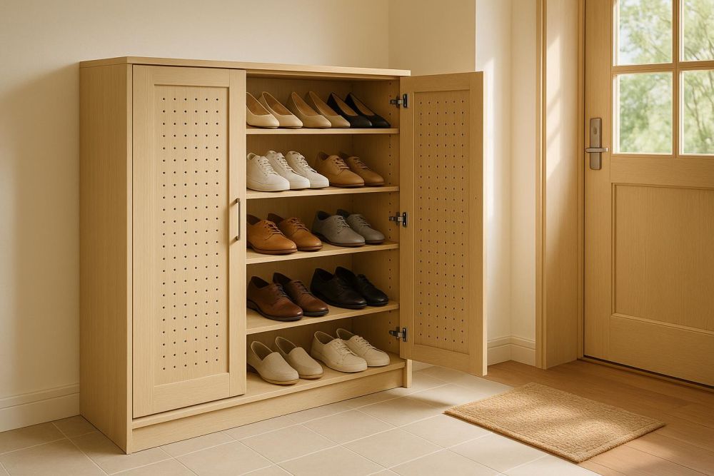 鞋再多都不怕亂！2025新標準『這樣算鞋櫃尺寸』收納多2倍，蜈蚣人也夠用