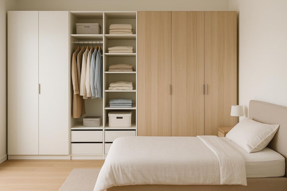 衣櫃收納總是不夠？設計師公開『5大標準尺寸表』，做對空間多2倍、不再亂糟糟