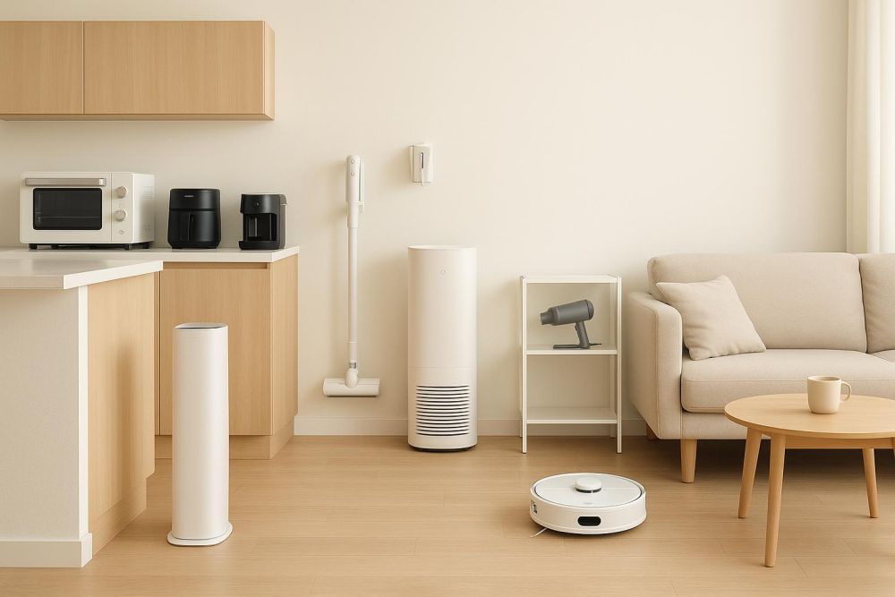 2025年小家電這樣挑，空間省2倍、功能全升級！新家必備清單一次看