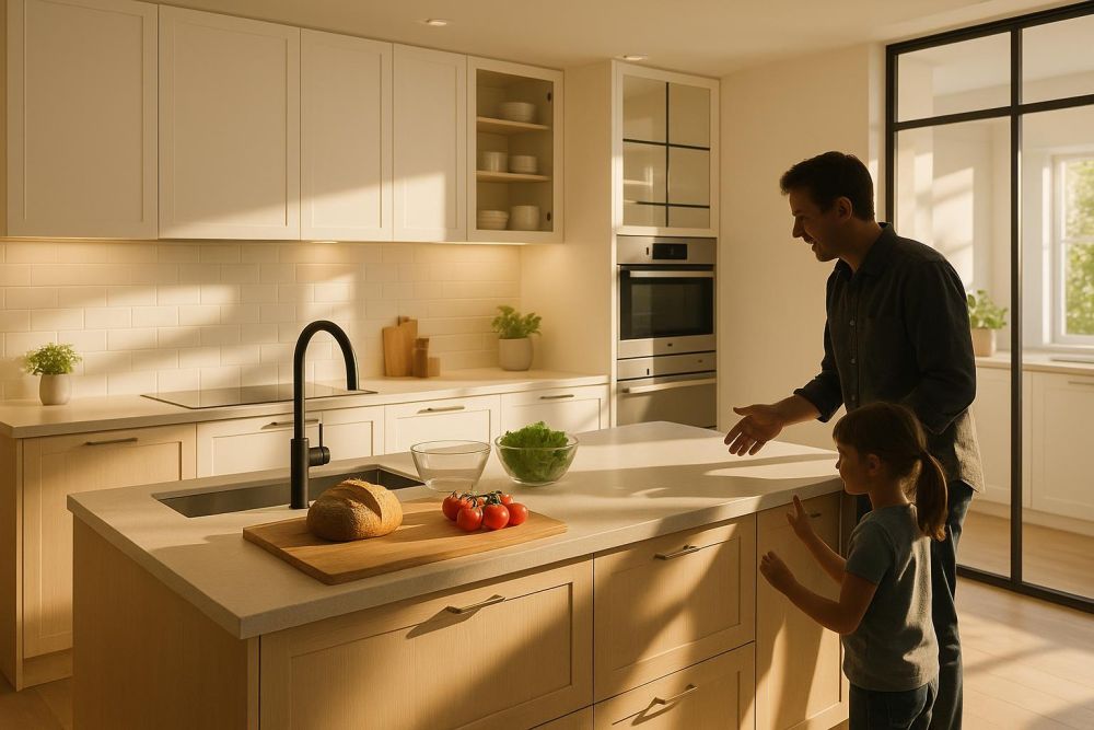 廚房動線錯一步幸福全打折？3大格局細節讓全家下廚開心又高效