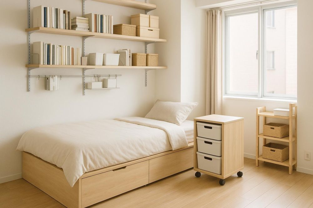 房間收納別再做滿櫃！2025年「這設計」空間翻3倍，動線更流暢