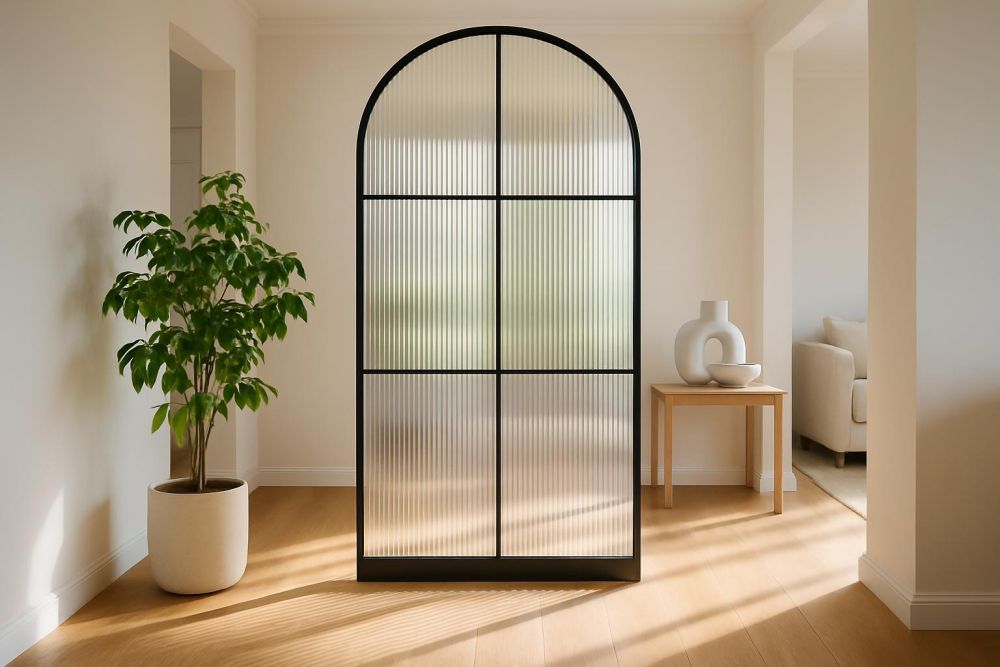 進門就被驚艷？這樣裝高顏值屏風，原本平凡客廳立刻變身網美空間