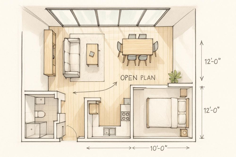 平面圖這樣看，空間瞬間大2倍！設計師私藏放大招數公開