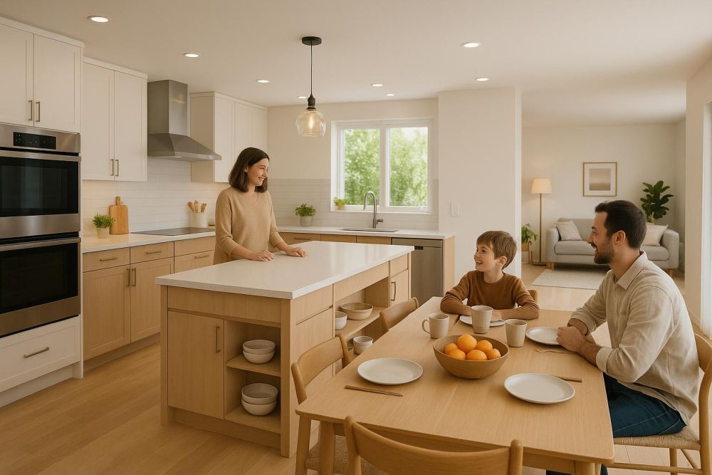 開放式廚房格局錯誤超後悔！3大功能動線黑洞+清潔麻煩，這樣設計動線順10倍