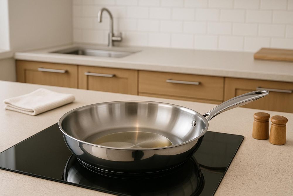 不鏽鋼炒鍋搭配IH爐超難用？「這2招」避免沾鍋燒焦，烹飪效率翻倍