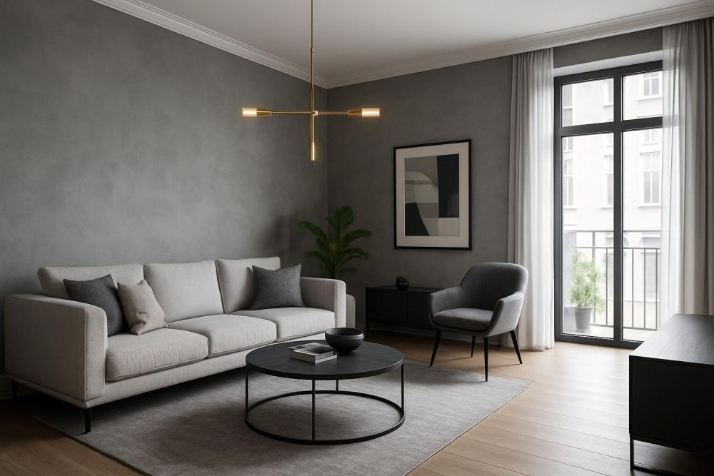 別再怕家裡顯髒！2025年「全灰色裝潢」質感、舒適度大升級，設計師激推這3招