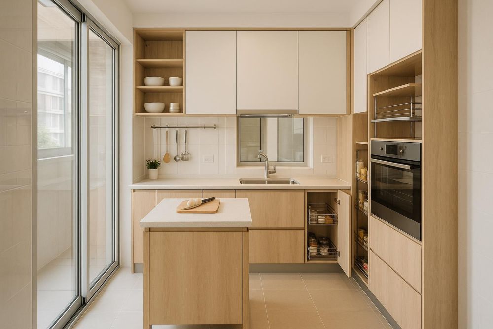 2025年廚房別再開放式!「這5招」收納翻倍、空間多1倍,小廚房一樣超好用