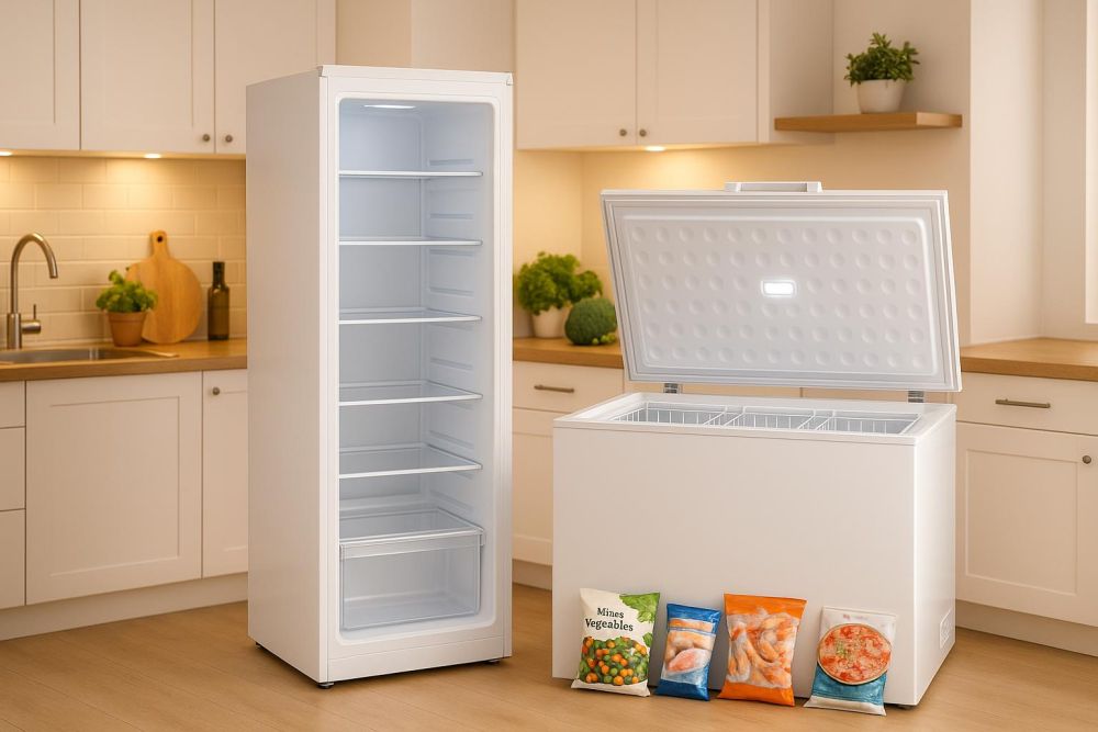 冷凍櫃選錯超崩潰！2025年直立VS上掀式優缺點一表比較，這樣挑最省空間又好收