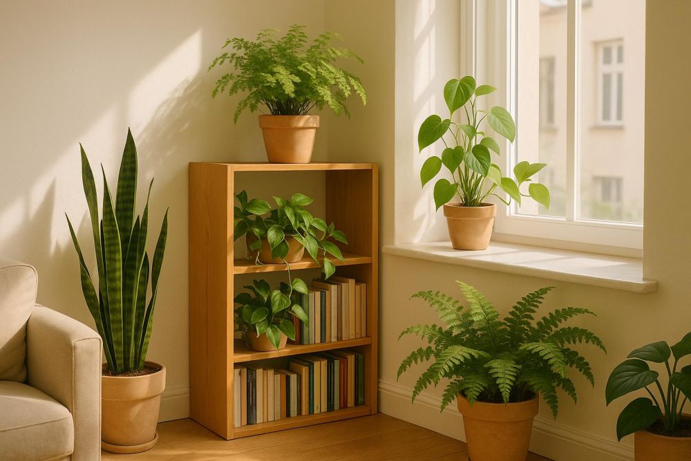 家裡採光差也能綠意滿分!這6種低光耐陰植物新手一養就活、暗角秒變療癒角落