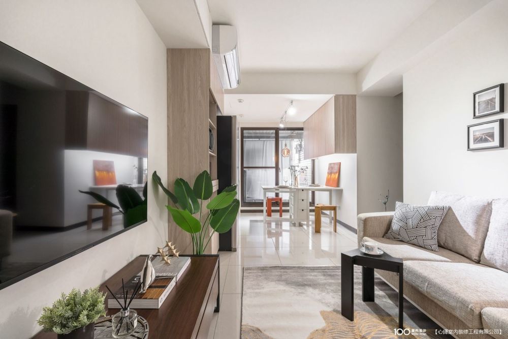 用櫃子當隔間,18坪3房空間放大好好住!一家三口小坪數親子宅開箱