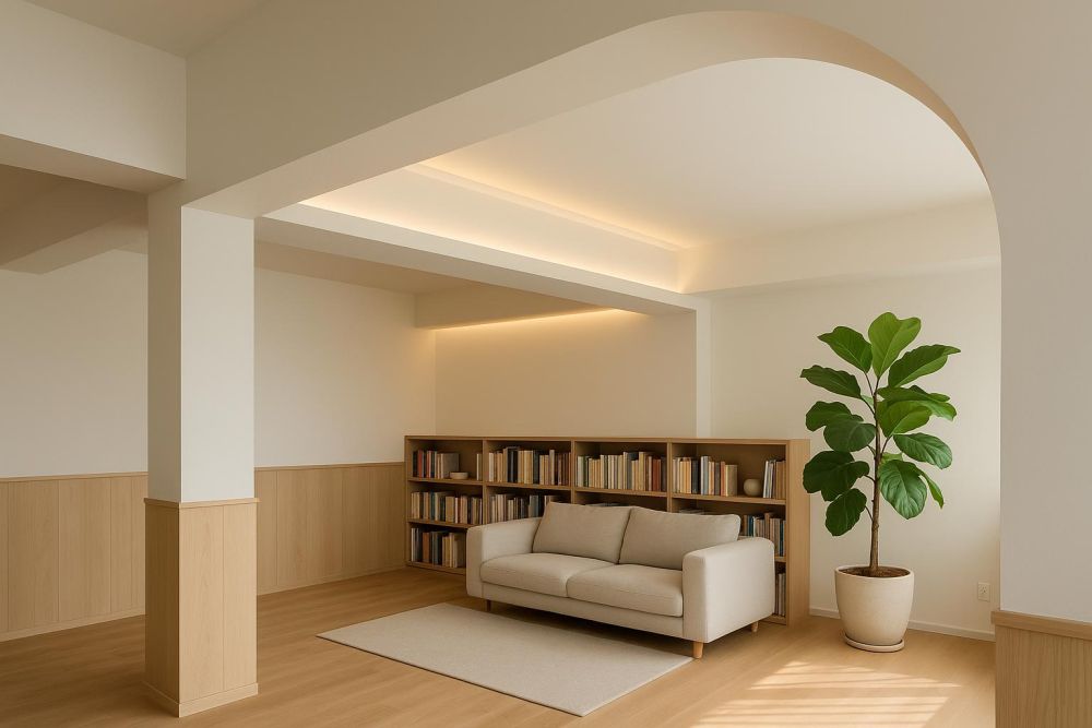 梁柱壓迫感怎麼解?2025年「這5招」空間多1倍、機能瞬間升級