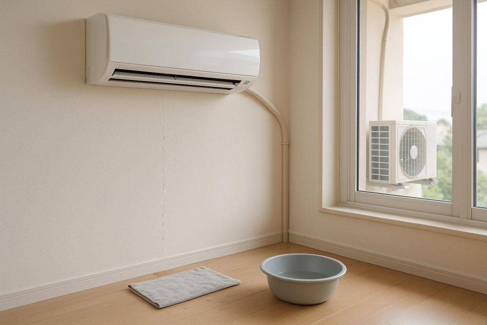 冷氣漏水竟是『室外機比室內機高』惹禍?安裝沒注意這關鍵100%滴水,5大處理方法一次看