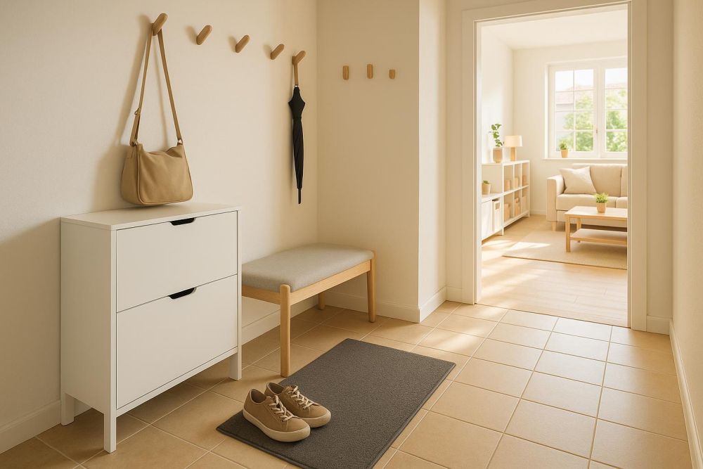 玄關沒規劃落塵區?專家建議『這樣設計』,清潔省一半、玄關收納多3倍