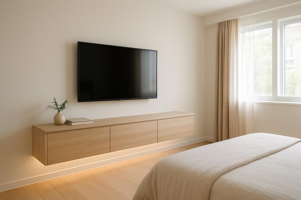 臥房電視櫃4大地雷！「這樣設計」空間浪費、超難收還後悔