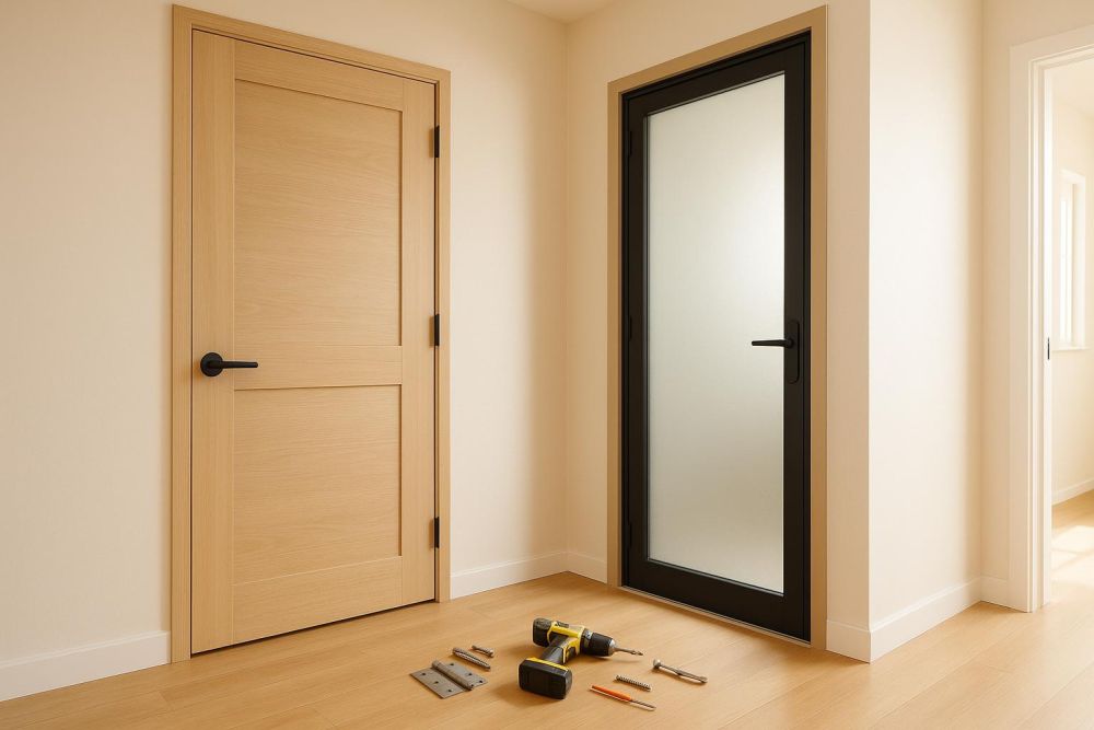 房門還在用建商原配？「換這兩扇門」家裡質感翻3倍，舊門不換超後悔