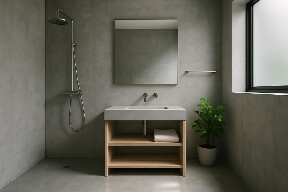 清水模浴室這5大缺點裝潢前不看會後悔！潮濕、易裂、清潔困難一次解析